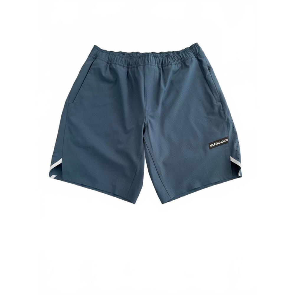 Men's Legends Relay‎ Training Shorts Blue/Grey Size Medium